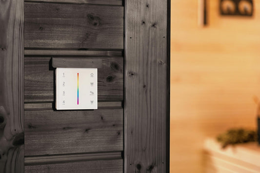 Sanna Fully Assembled 4-6 Person Outdoor Sauna with Panoramic View (5.6m²)