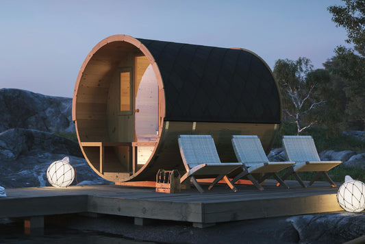 Arvid Outdoor Barrel Sauna (2-4 Person)