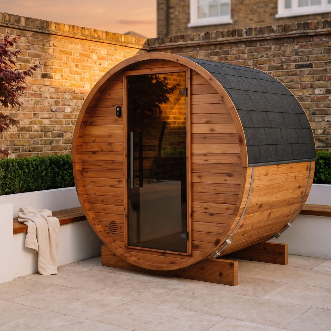 Micro Wood Barrel Sauna (2 Person)