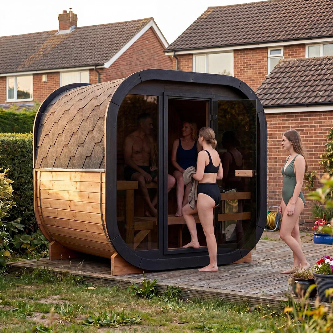 Polar Recovery Sauna Cube 3-5 Person Outdoor Sauna