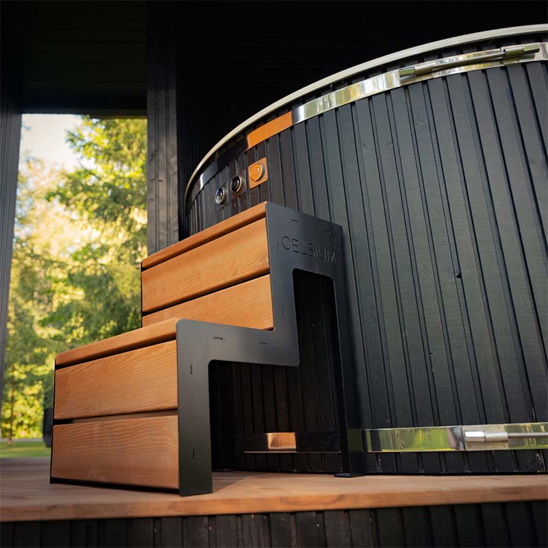 Tauras Classic 7-Person Sauna with Hot Tub