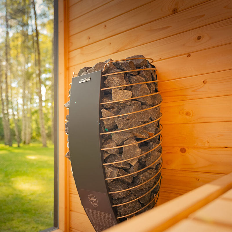 Tauras Classic 7-Person Sauna with Hot Tub