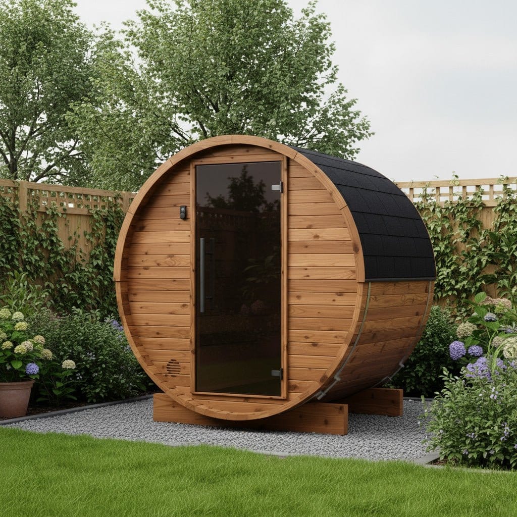 Micro Wood Barrel Sauna (2 Person)