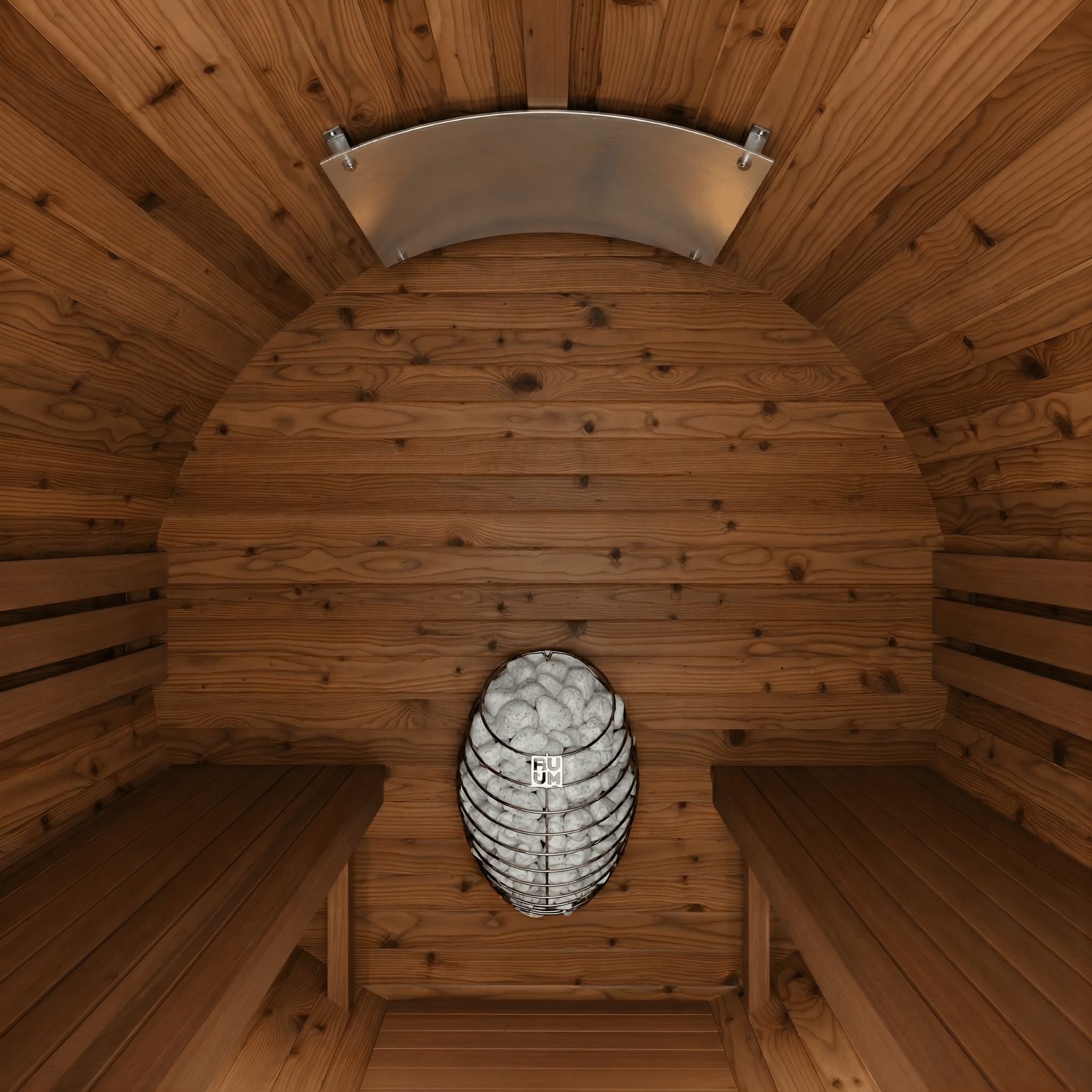 Micro Wood Barrel Sauna (2 Person)