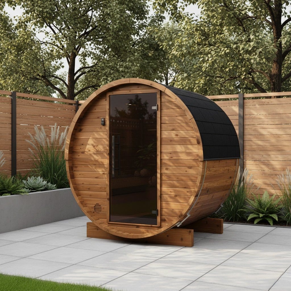 Micro Wood Barrel Sauna (2 Person)
