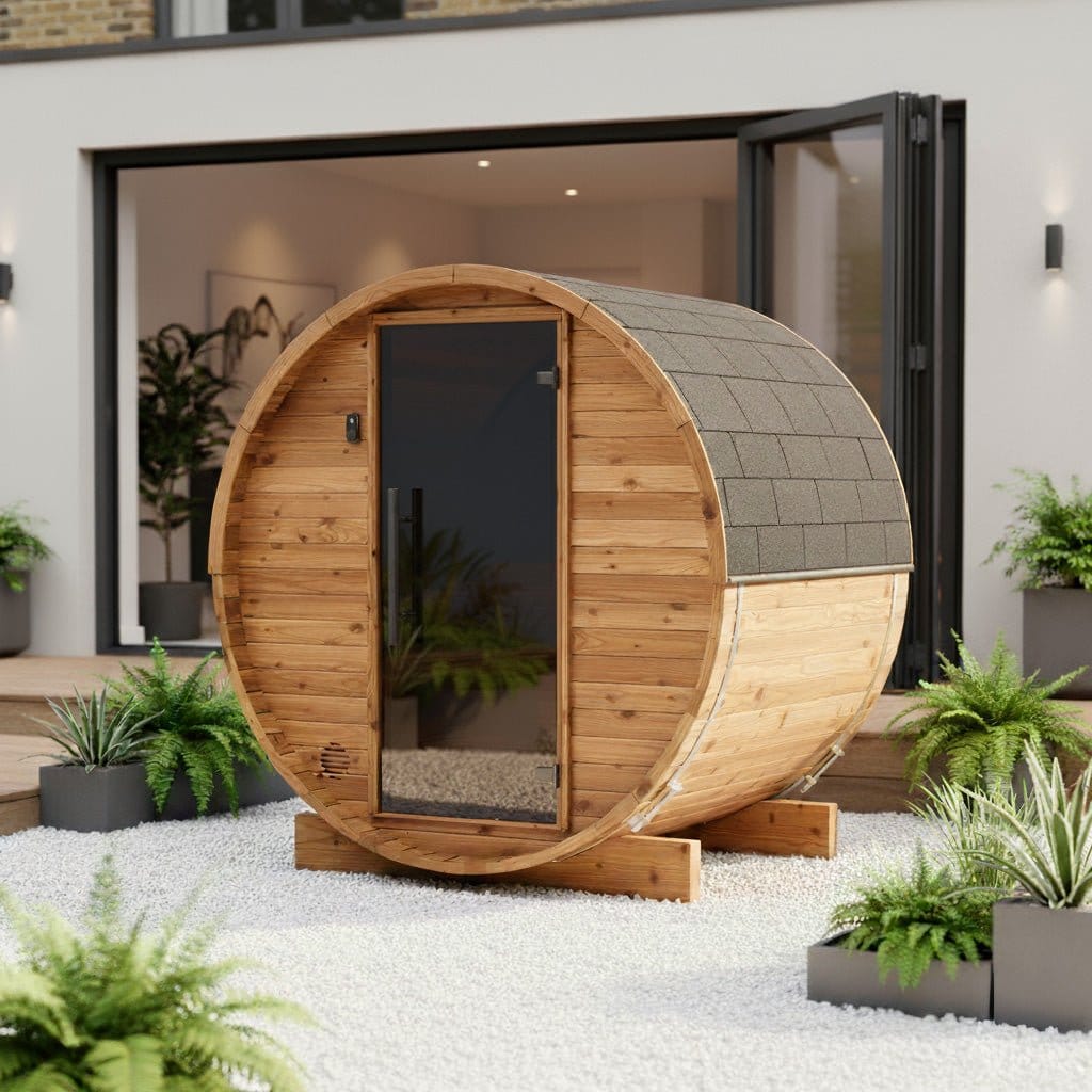Micro Wood Barrel Sauna (2 Person)