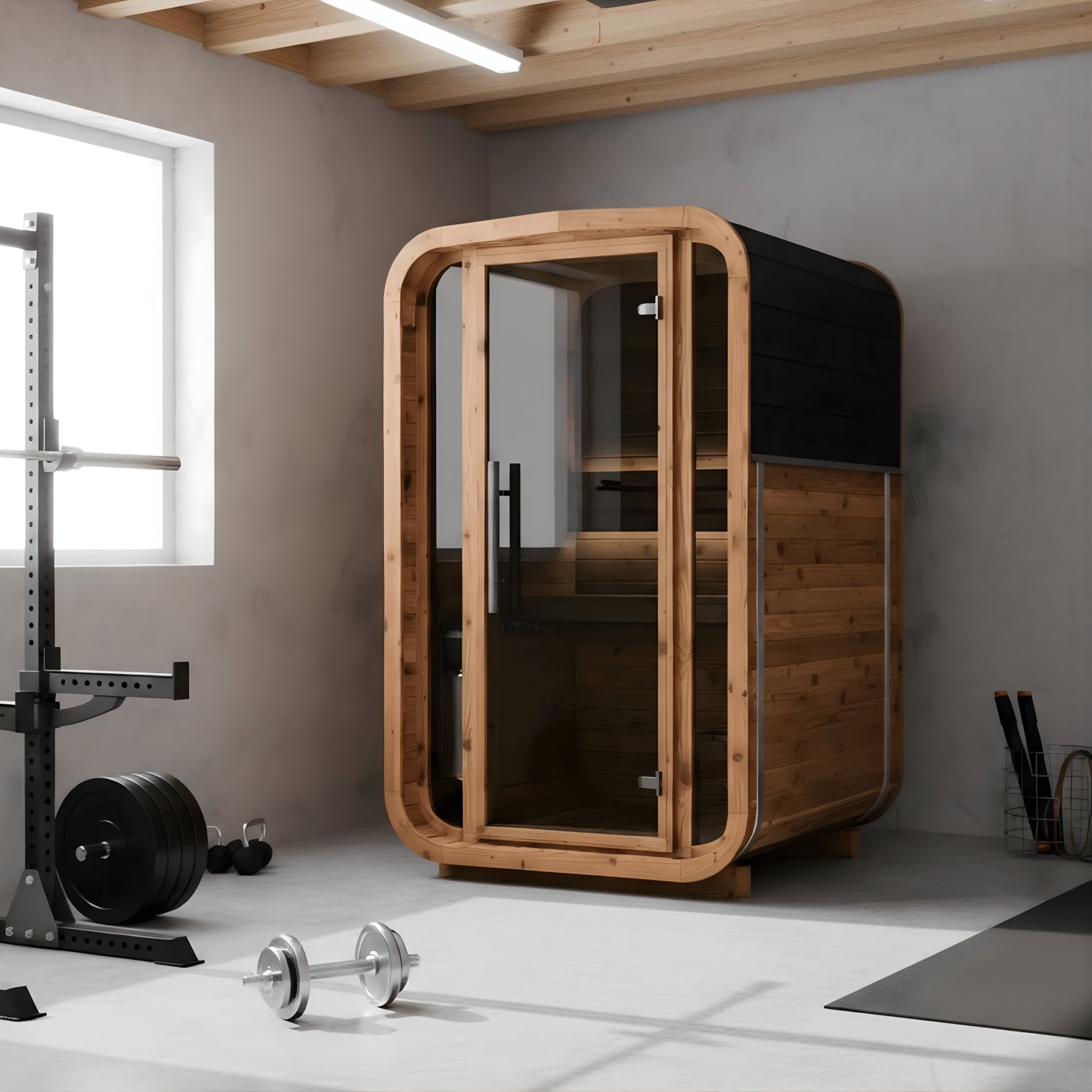 Outdoor Cube Sauna (2 Person)