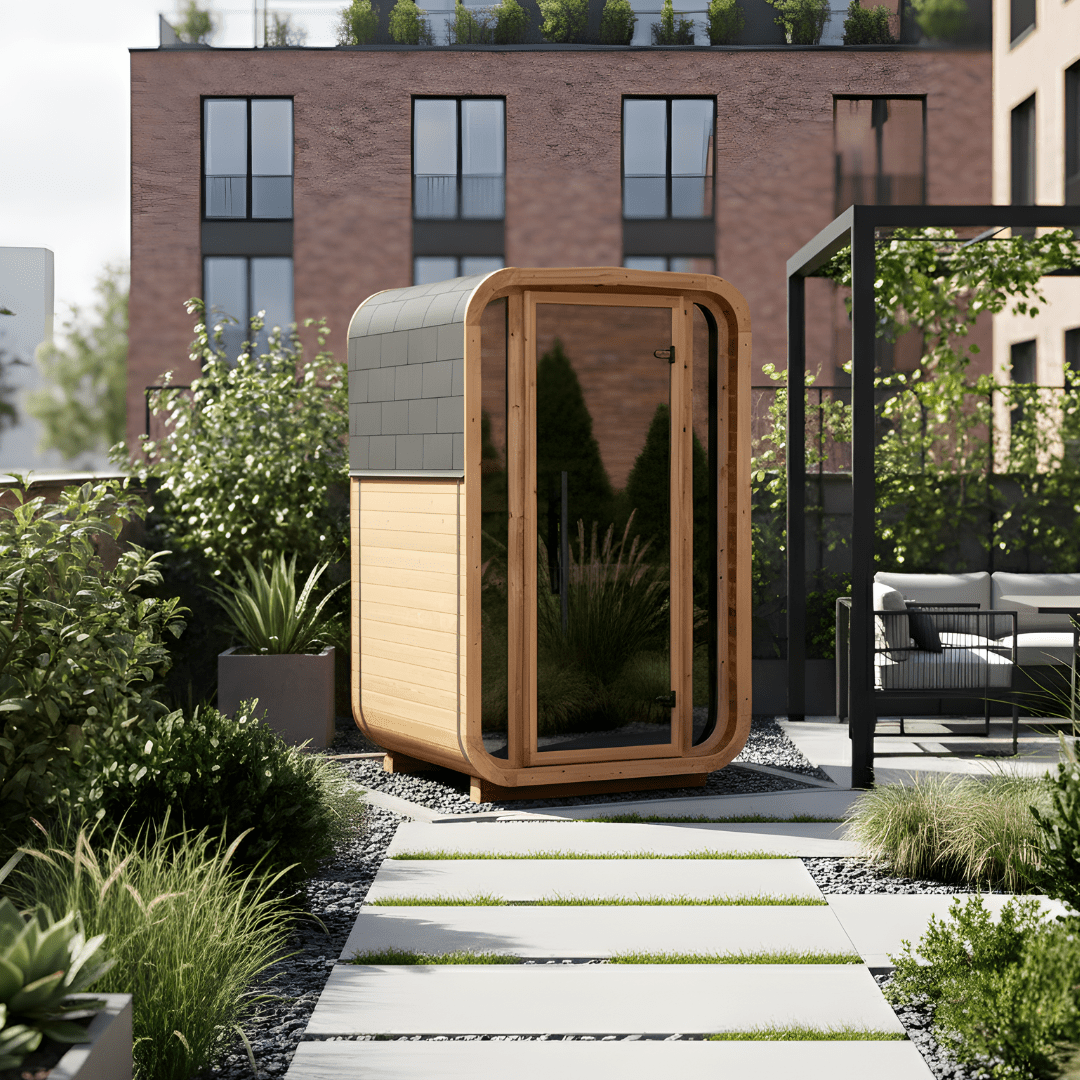 Outdoor Cube Sauna (2 Person)